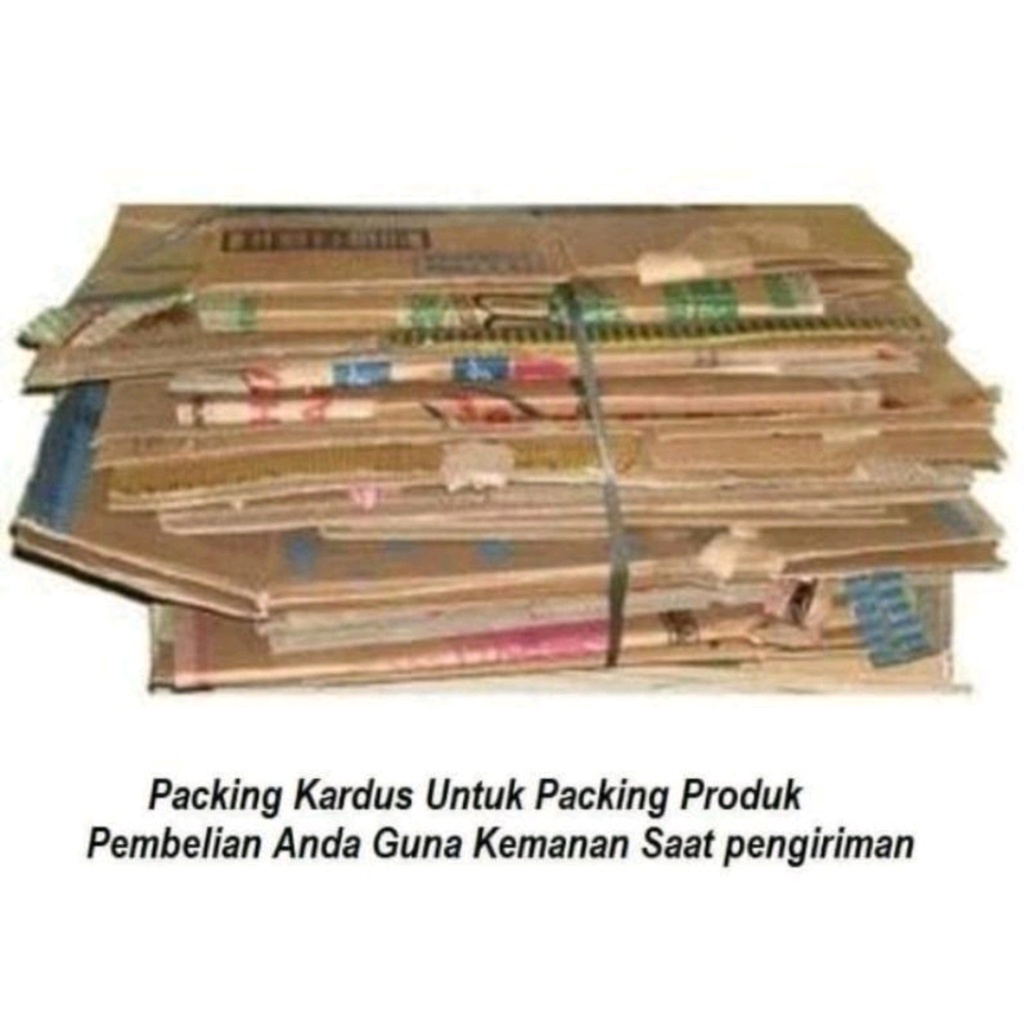 

Tambahan Packing Kardus untuk perlindungan barang lebih baik dengan tambahan karton/kardus tebal
