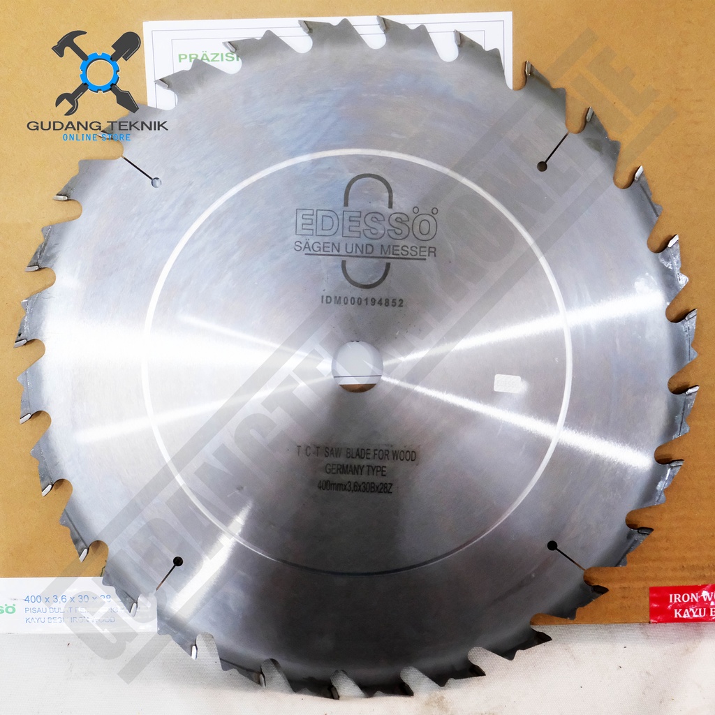 Mata Pisau Kayu Circular Saw 20&quot; 44T TANDUK EDESSO EDE0113 / Mata Pisau Gergaji Circle 20 Inch 500x4x30mm - Circular Saw Blade TCT AKB