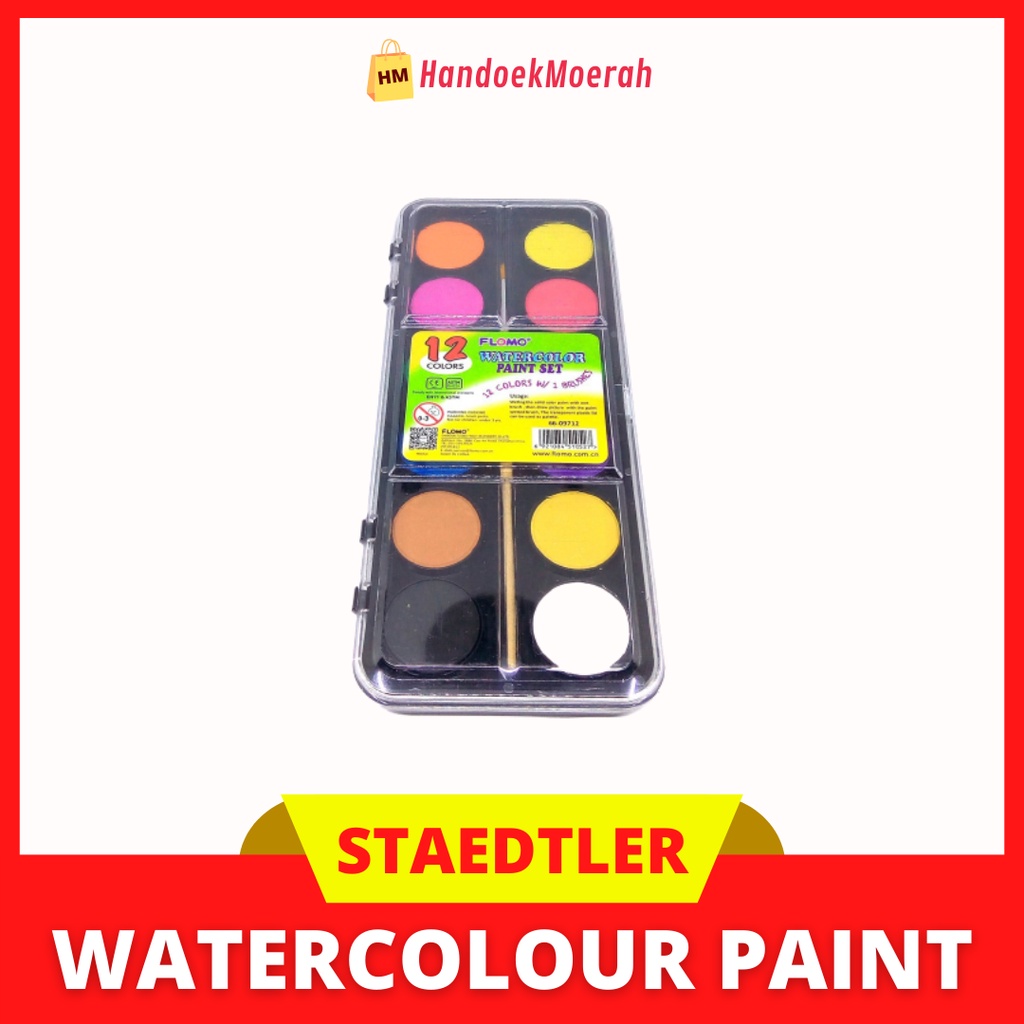 Staedtler Water Colors Paint Set 12