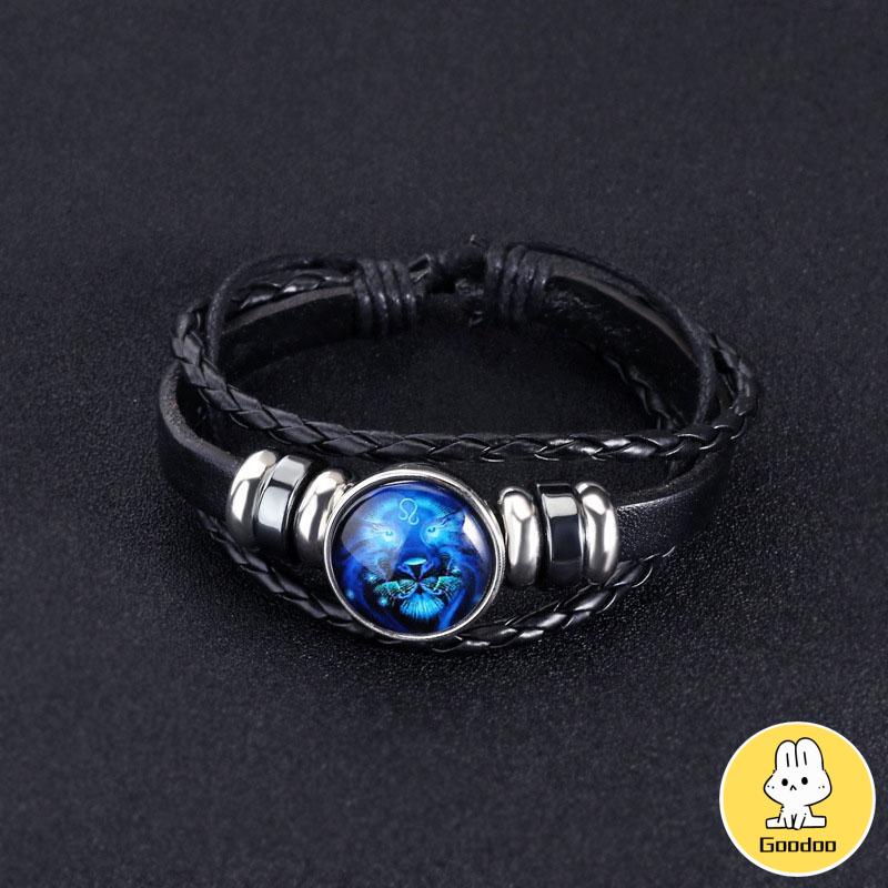 Gelang konstelasi Gelang Zodiak Import Gelang Manik-manik Batu -Doo