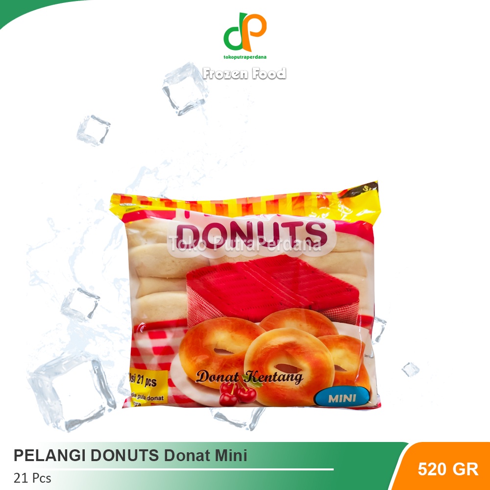 

PELANGI DONUTS Donat Mini (21 Pcs)