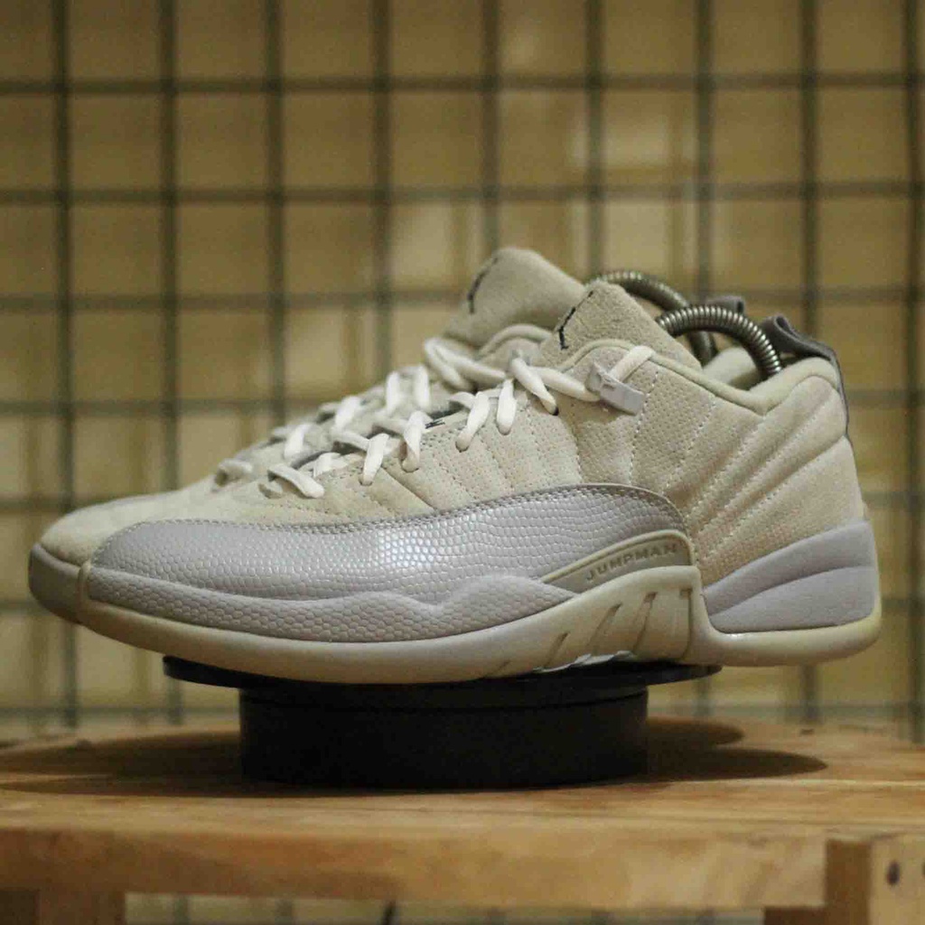 Jordan 12 Retro Low Wolf Grey 2017 Second Condition Size 42