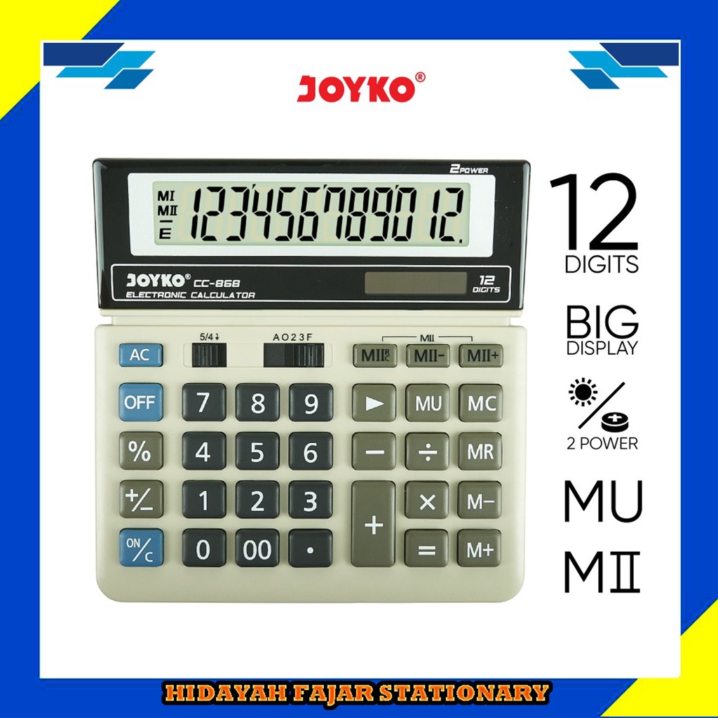 

Kalkulator - kalkulator 12 Digit - kalkulator Cc-868