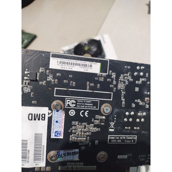 VGA CRAD ZOTAC GT430 2GB DDR3 128BIT