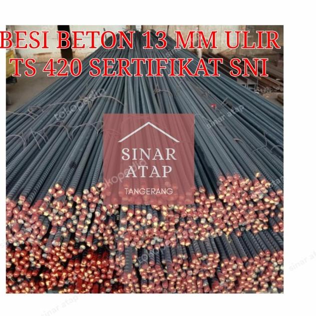 Jual BESI BETON 13 Mm ULIR TS420 X 12 Meter | Shopee Indonesia