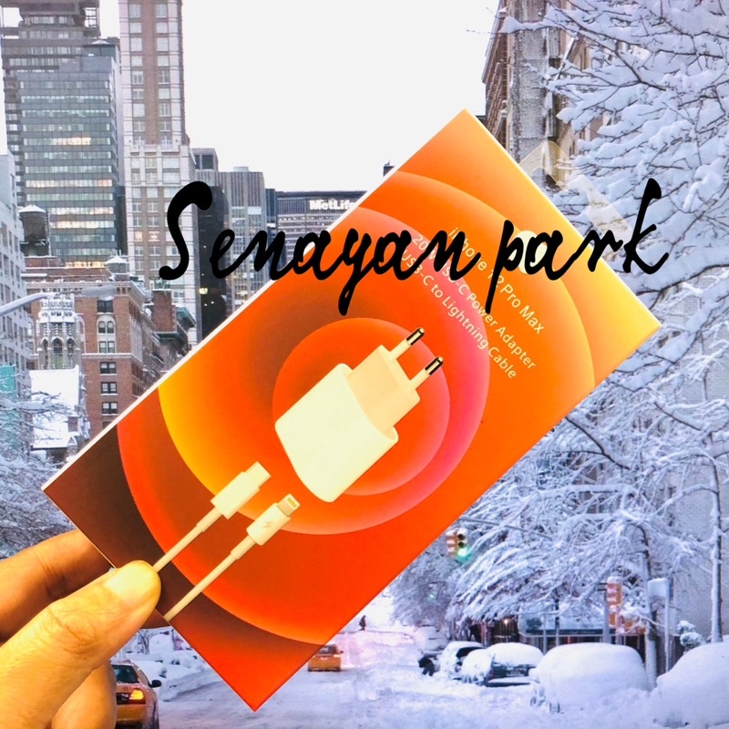 Charger 20w new red pack plus kabel c-to-ios Promo By Sen Charger Termurah