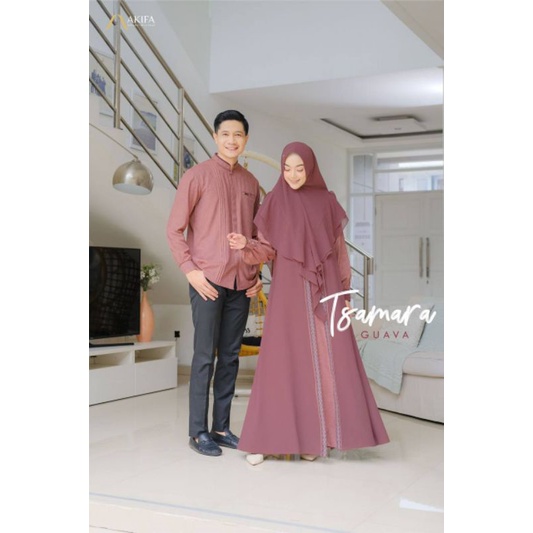 (READY STOK) GAMIS TSAMARA AKIFA // GAMIS IBU DAN ANAK // BAJU LEBARAN CANTIK