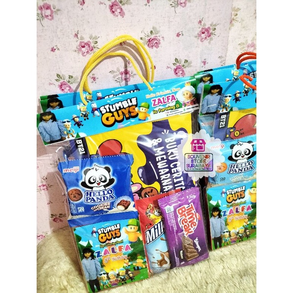 Set Mewarna || Hampers Ultah Pensil Warna || Bingkisan Ultah Plus Snack