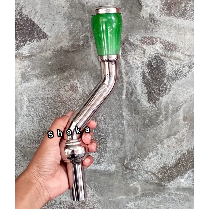 Tongkat persneling mobil 23cm tuas gigi persneling mobil truk variasi mobil stainless