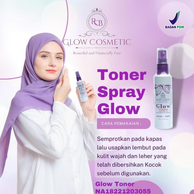 COD TUNER SPRAY RCB GLOW BPOM