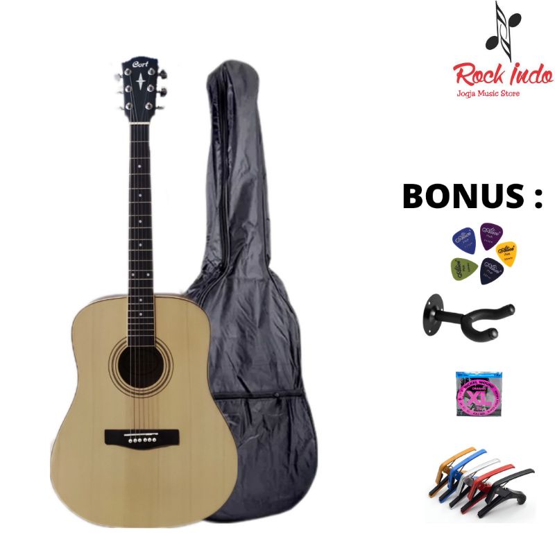 Gitar Akustik Cort AD 810 Custom / Gitar Senar String