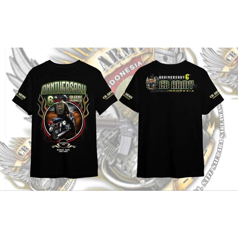 KAOS ACARA CB ARMY INDONESIA