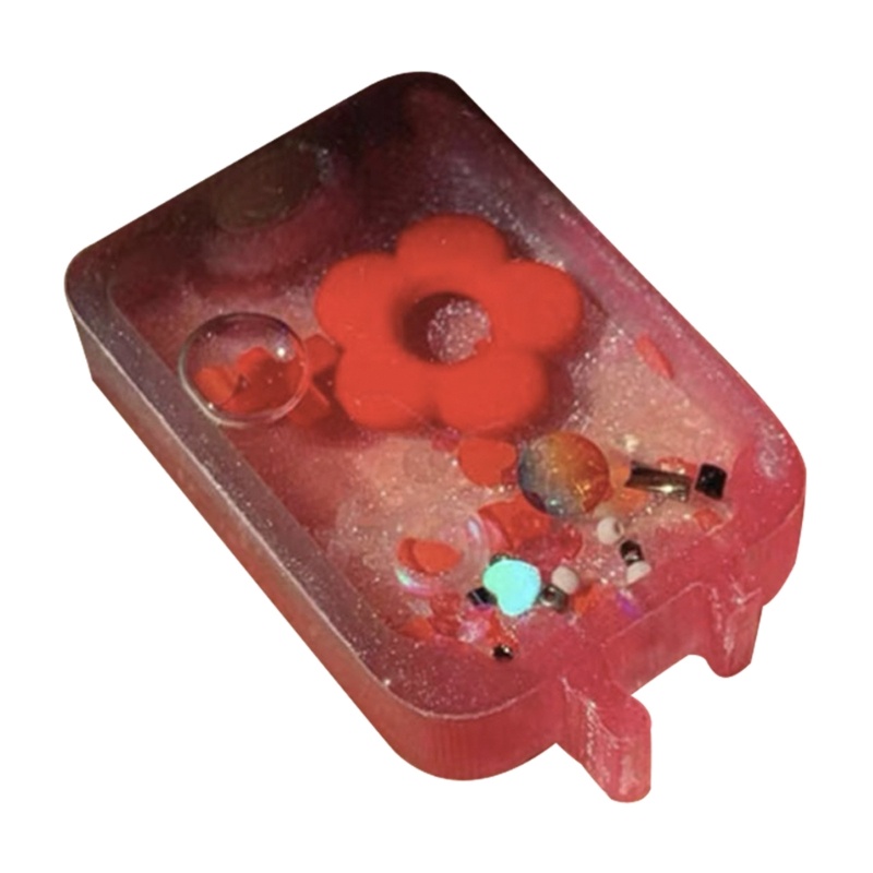 Siy Cetakan Resin DIY Bahan Silikon Untuk Dekorasi Gantungan Kunci