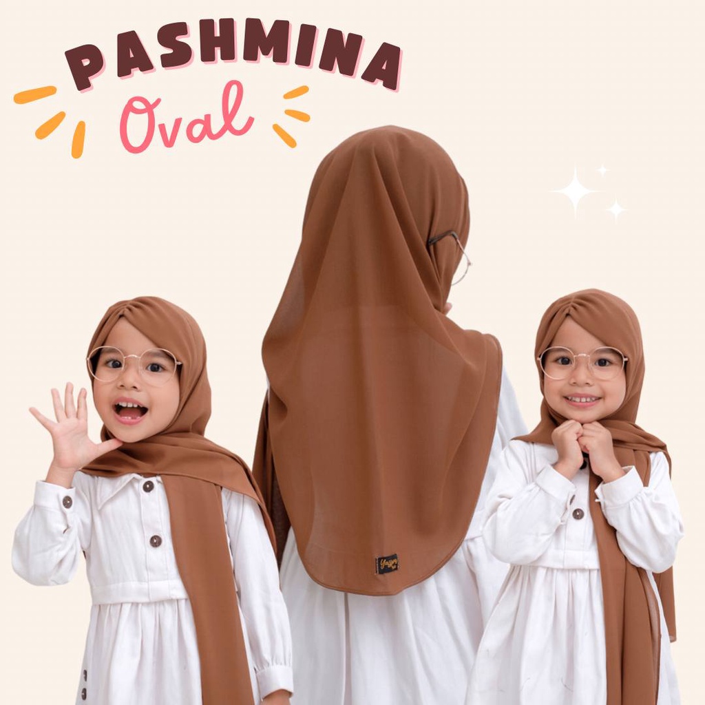 pashmina oval pastan anak