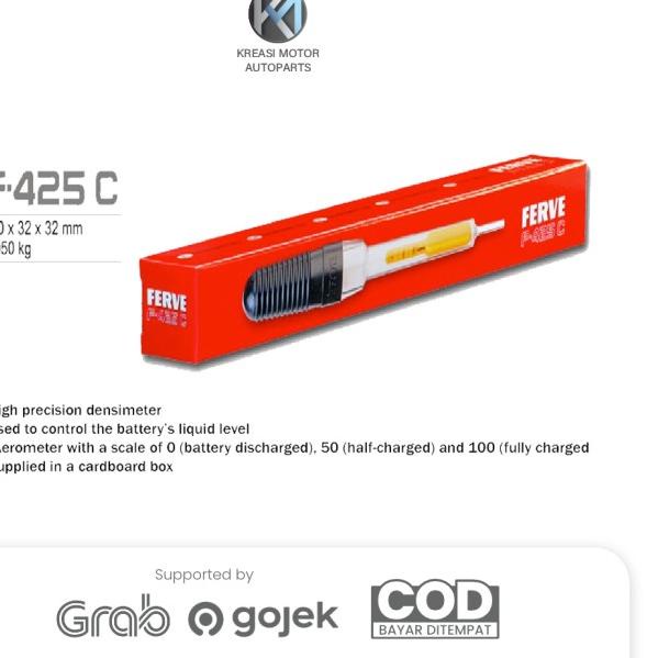 FERVE F-425 C HYDROMETER / ALAT PENGUKUR KADAR AIR AKI ZUUR
