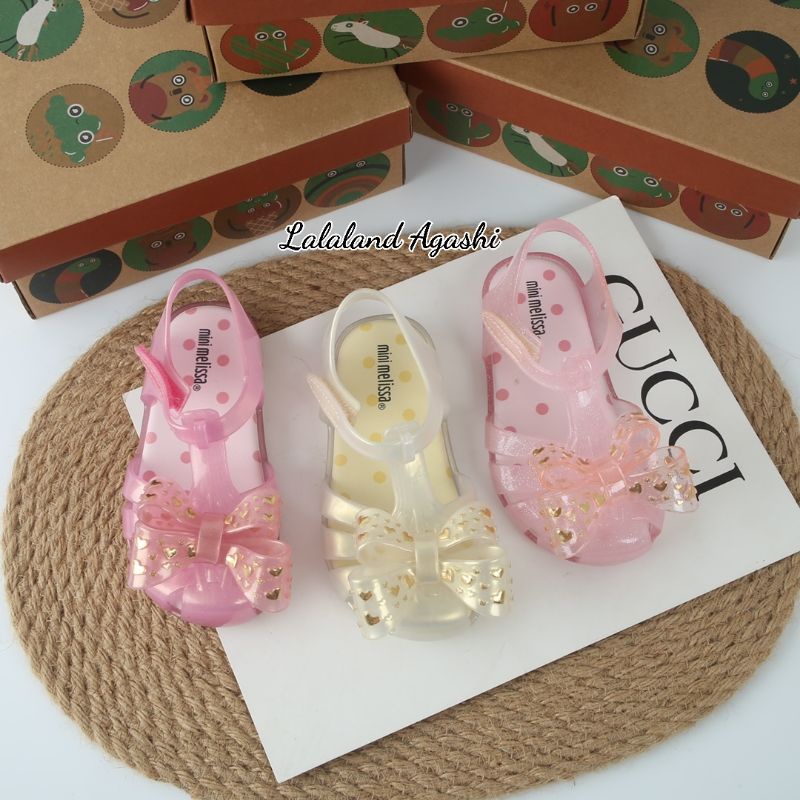 Sepatu sandal mini melissa Aranha XIII /sepatu Melissa anak cewek/sepatu jelly anak