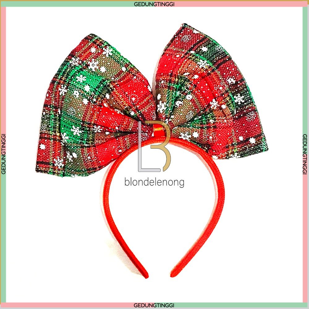 Bando Natal Topi Santa Claus Tanduk Telinga Rusa Merry Christmas Accesories Ornament Aksesoris Pita Rambut Wig Poni Dewasa Anak Bayi Baby Perempuan Cewek Beruang Bunny Gajah Mickey Rumbai Sirkam Buah Foil Cute Lucu Merah Hijau Korea Viral Murah 1 2 Tahun