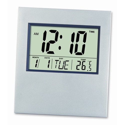 jam dinding digital esa 3809 lengkap suhu tanggal - esa5877