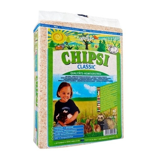 Chipsi 3.2KG Serbuk Kayu Import Alas Hewan Kelinci Hamster Marmut Bedding