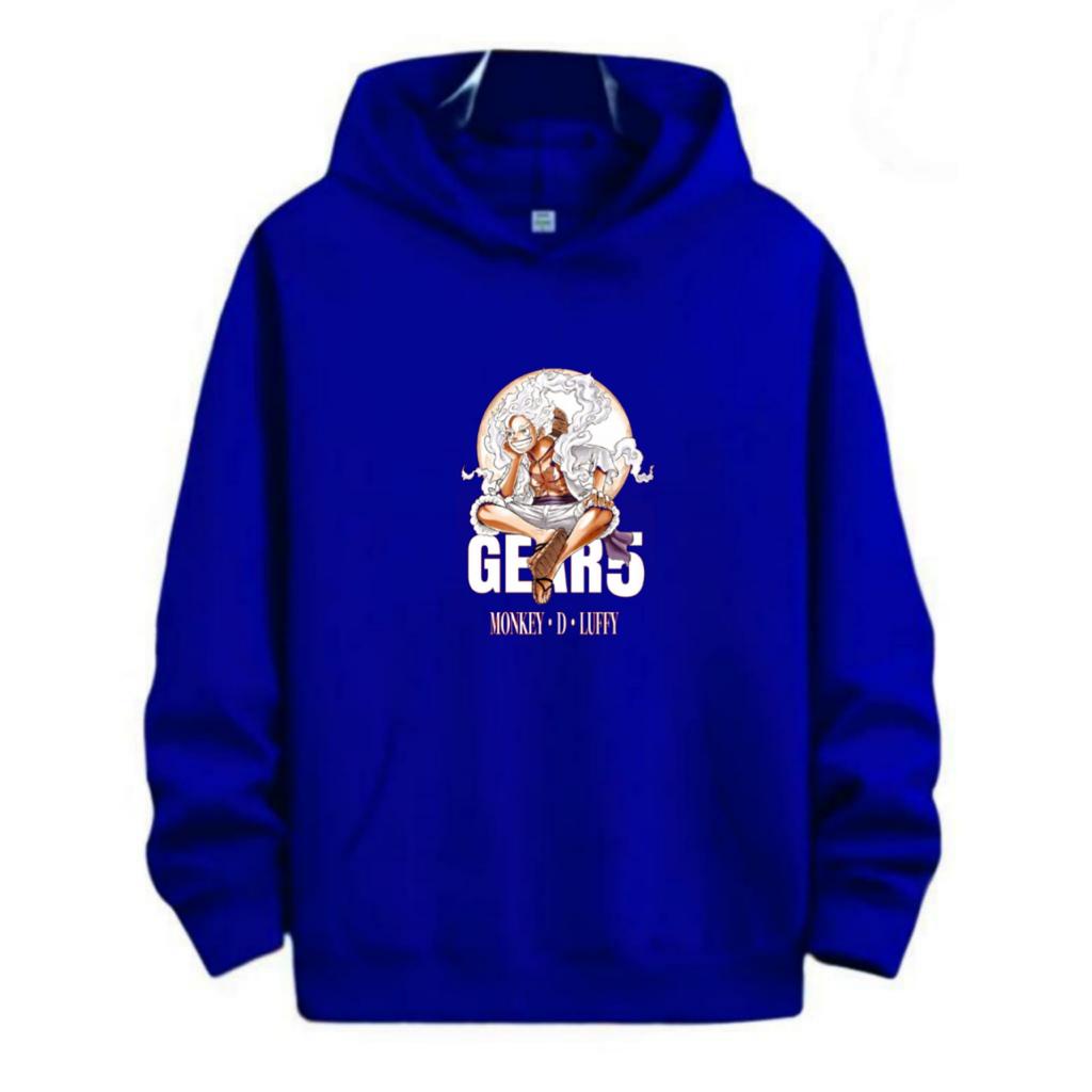 SWEATER HOODIE GEAR5 ONE PIECE / HOODIE MURAH TERLARIS / HOODIE UNISEX / HOODIE PRINTING