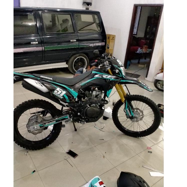 LANGSUNG ORDER 9634 Decal Sticker CRF 150 L- Fullbody-Dekal stiker CRF 150 L minimalis GPC-012 ㊫