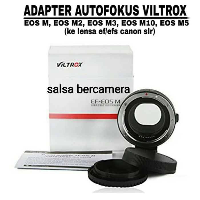 Adapter Eos M viltrox auto fokus eos m eos m2 eos m3 eos m10 eos m5