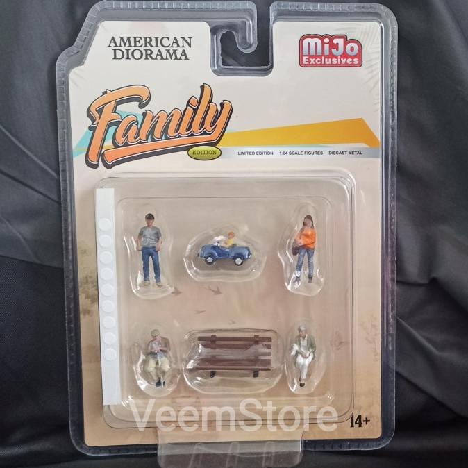 Figure 1:64 American Diorama Family Mijo [diecast]