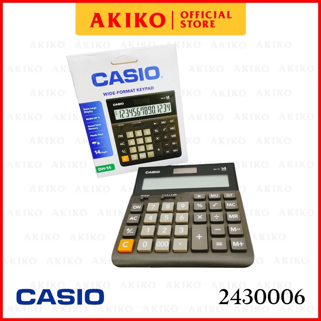 

Casio Partical Calculstor DH14 Black