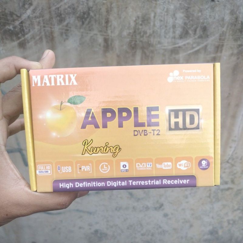MATRIX APPLE KUNING DVB-T2