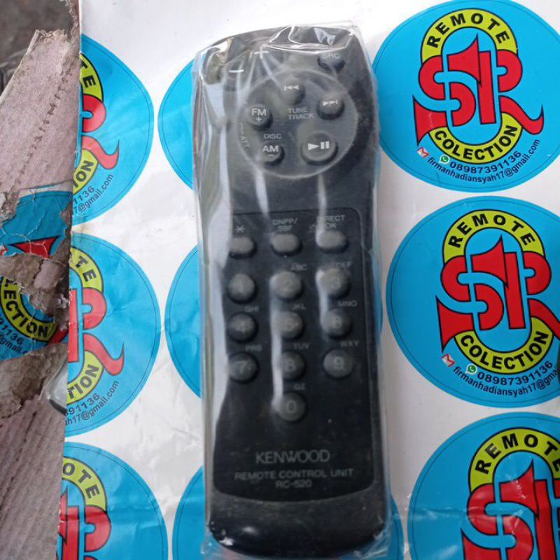 Remote audio mobil car kenwood