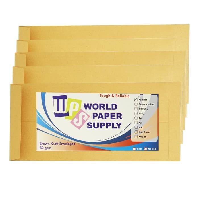

Amplop Coklat WPS Kabinet Non Seal