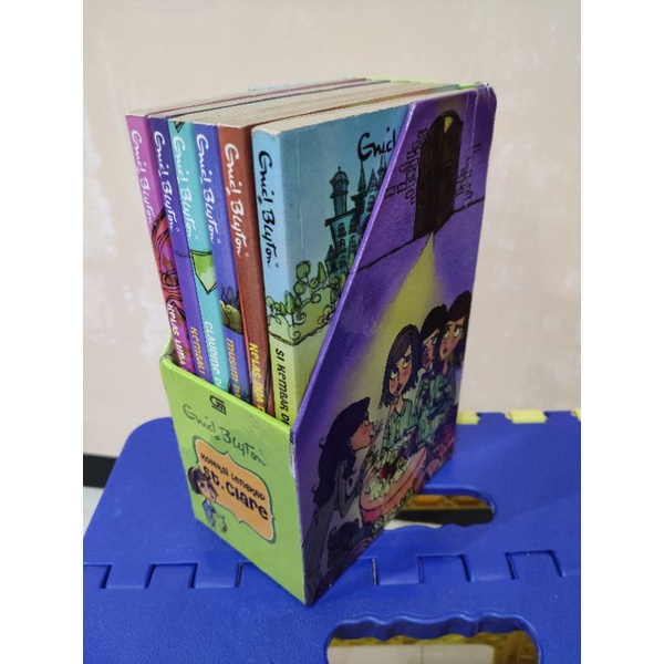 boxset box koleksi Lengkap St Clare 1 2 3 4 5 6 Enid Blyton Set Novel Lima Sekawan pasukan mau tahu 