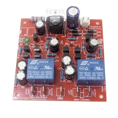 Kit Protektor Speaker PTX-1 2X 900W ( 2-Channel ) Stereo Speaker Protector Penghilang Suara Noise Jeduk Spiker Anti Jebol