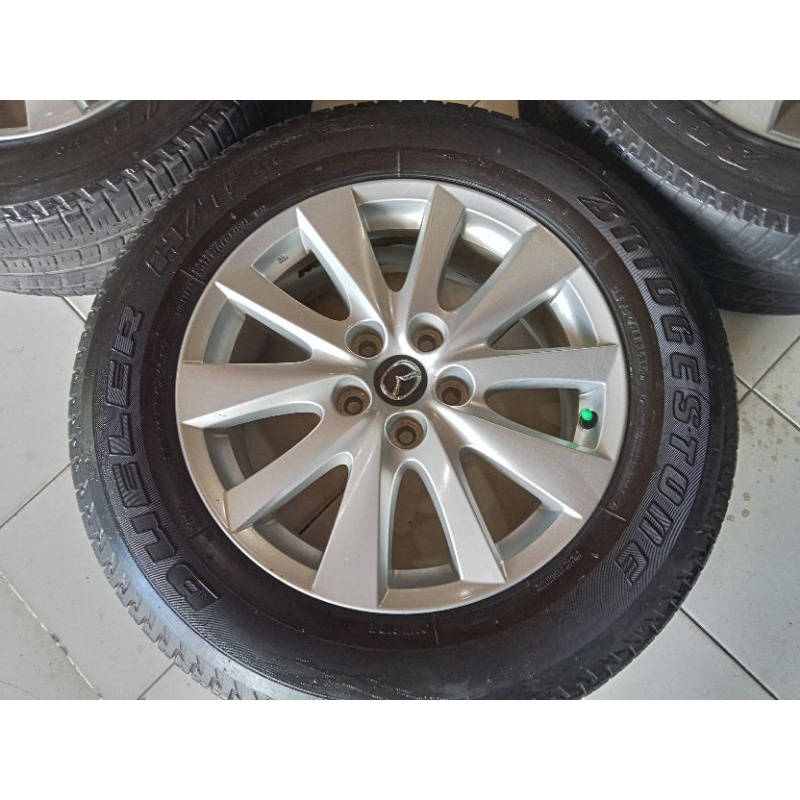 velg second mazda cx5 ring  17+ban 225 65 17 pcd 5x114 lebar 7