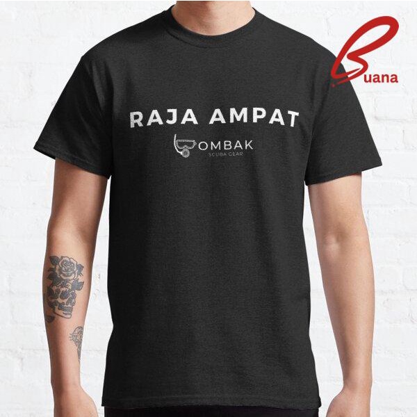 Kaos Baju Pria Wanita Raja Ampat Indonesia Scuba Diving Gear 324