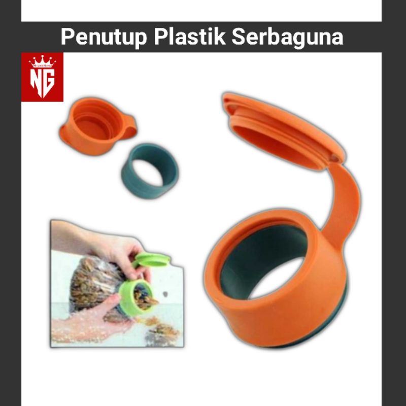 Alat Dapur Serbaguna Multifungsi Penutup Penyegel Plastik Makanan Snack Kitchen Storage Organizer Pe