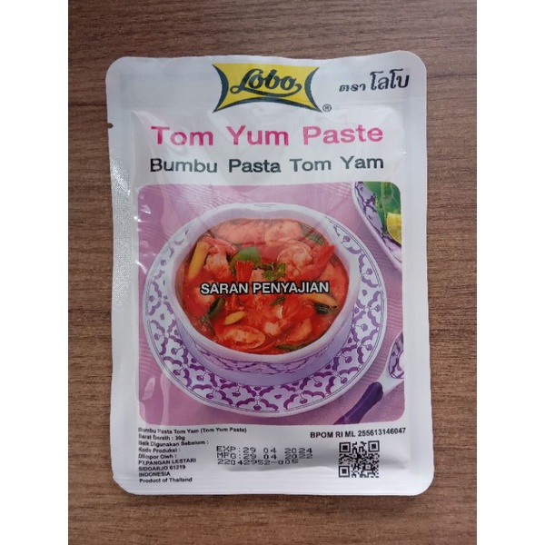 

Lobo Tom Yum Paste Bumbu Pasta Tom Yum [30gr]