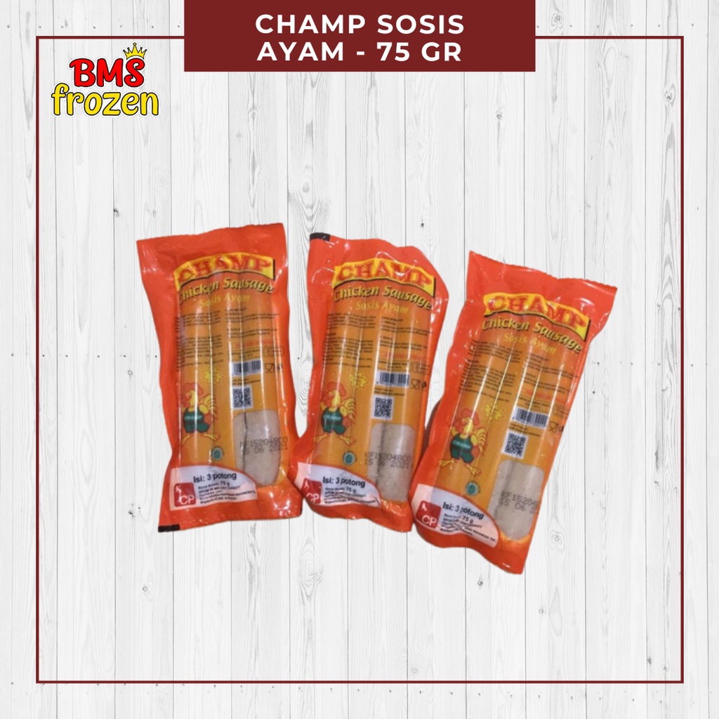 

BMS Frozen Mart | Champ Sosis Ayam - Sosis Ayam Madu - Champ Sosis Sapi - Champ Sosis Bakar