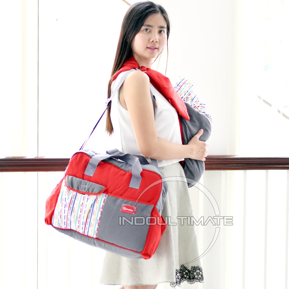 Tas Bayi JUMBO Tas Perlengkapan Bayi Snobby Tas Popok Bayi Tas Diaper Baby Diaper Bag Tas Botol Susu Bayi Mommy bag BY-12