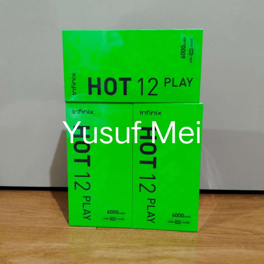 Infinix Hot 12 Play 4/128 GB Garansi Resmi 4GB 128GB