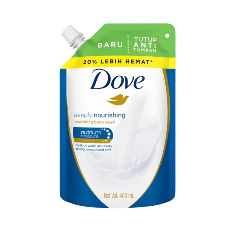 Dove Body Wash Deeply Nourising Pouch 400 ml