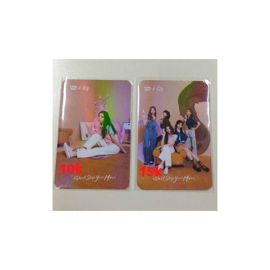 WTS PC ITZY X ULTRAMILK