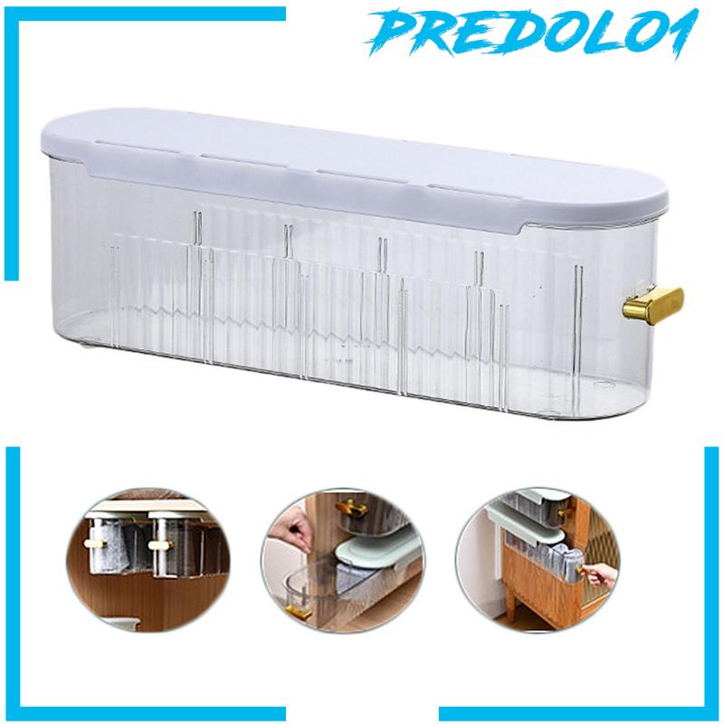 Predolo1 Kotak Penyimpanan Kaos Kaki / Bra Model Tempel Dinding Untuk Kamar Tidur