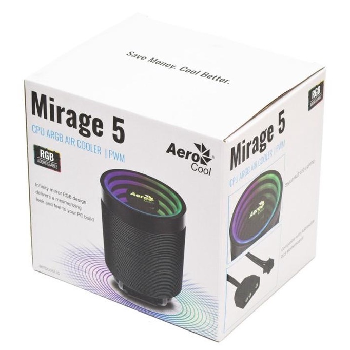 Aerocool Mirage 5 Argb - Cpu Cooler