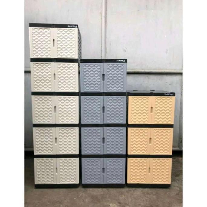 

Lemari Plastik 5 Susun Tabitha Anti Jamur Dan Kuat stock ready