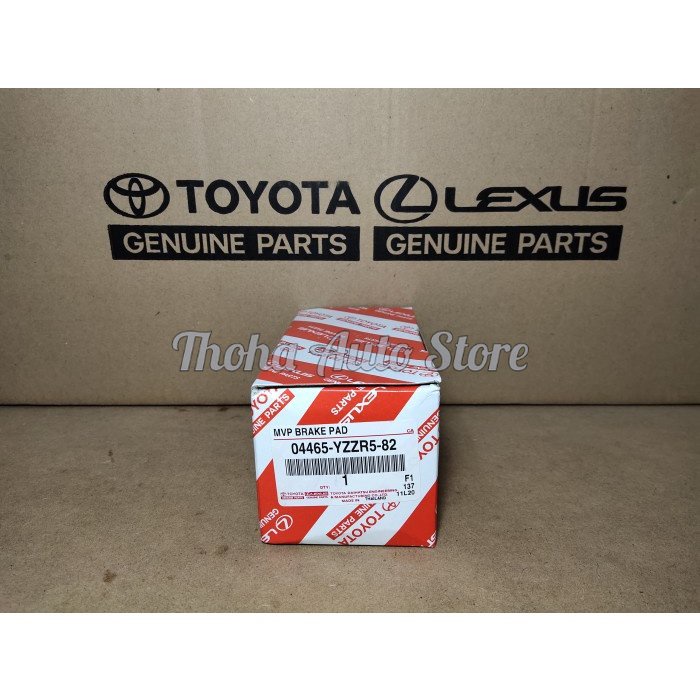 Brake Pad Kampas Rem Depan Fortuner Hilux 04465-YZZR5-82
