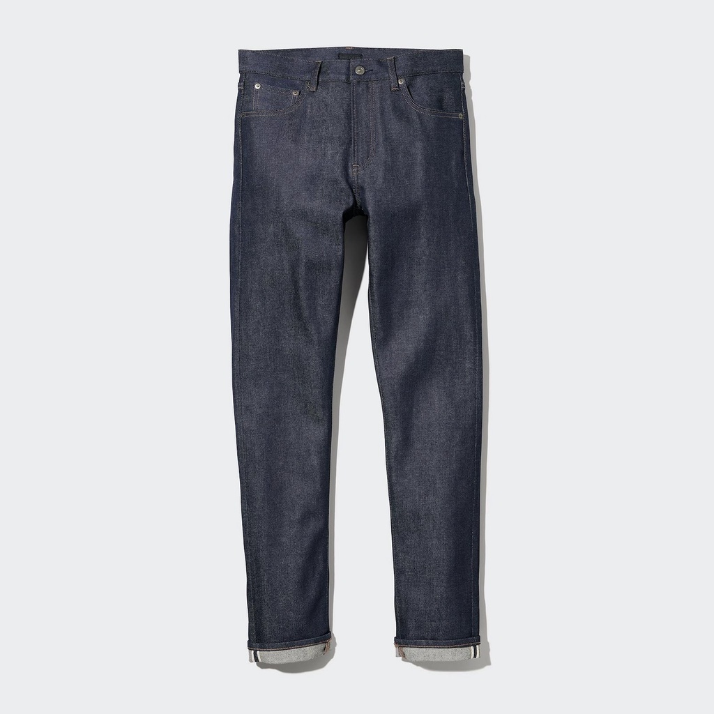 UNIQLO Jeans Slim Fit Stretch Selvedge Celana Panjang Pria JASTIP BATBOY