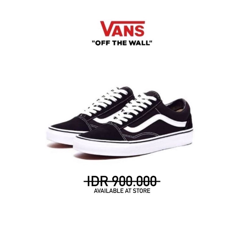 Vans Old Skool Black White Classic Original