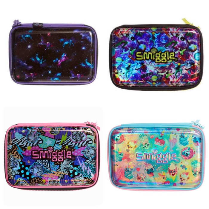 

Tepak Smiggle Pencil Case Hardtop Double Zip Up Galaxy