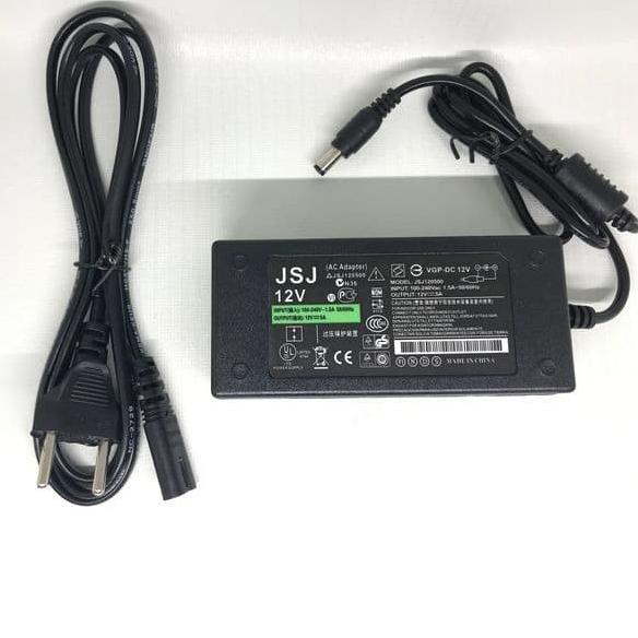 Adaptor 12V 5A Murni Kualitas Bagus Buat Cctv Ledstrip Dll